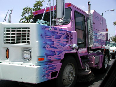 Sanitation truck